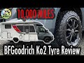 10,000 MILE REVIEW of BFGoodrich Ko2 Tyres & MSW Wheels