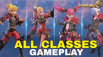Dragon Nest 2 Evolution All Classes Gameplay Preview New MMORPG For Android/ios