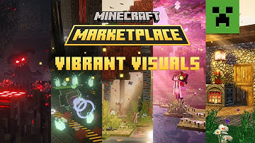 Minecraft x Vibrant Visuals in Marketplace