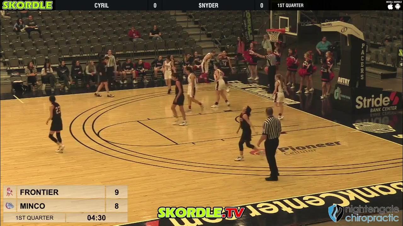 Frontier at Minco Girls Basketball YouTube
