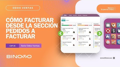 ODOO Ventas | Tutorial 29 📌 Cómo facturar desde la opción Pedidos a facturar