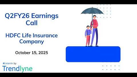 HDFC Life Insurance Company Earnings Call for Q2FY26