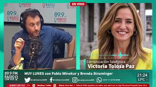 Victoria Tolosa Paz - Ministra de Desarrollo Social de la Nación | Muy Lunes