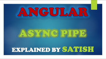 #angular Angular | Async Pipe in Angular | How to user Async Pipe In Angular #async #pipe