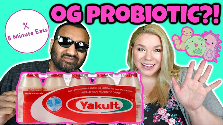 Yakult original fermented milk drink review