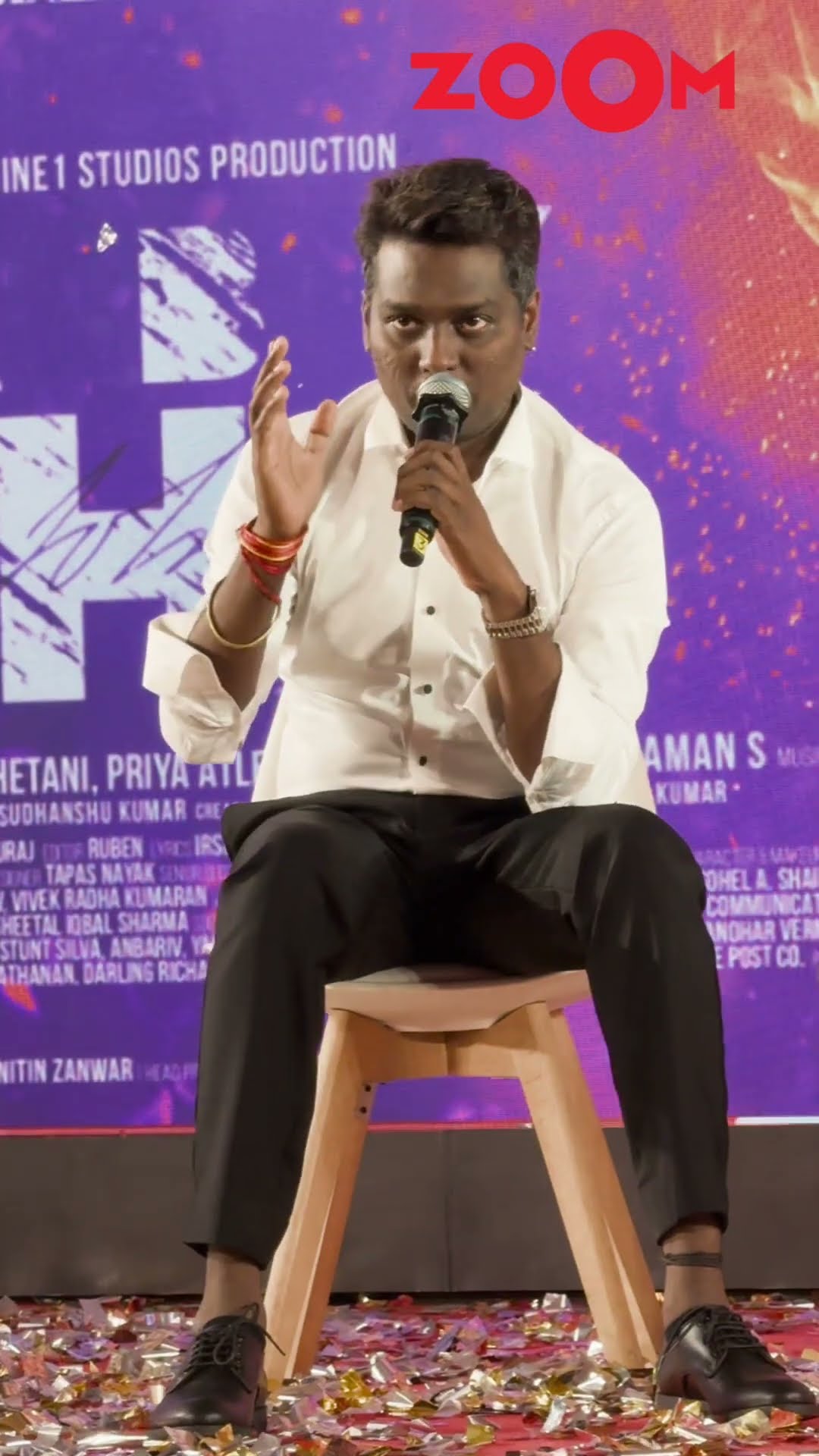 Atlee gets EMOTIONAL at the promotional event of Baby John ? #babyjohn #atlee