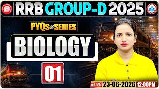 RRB Group D 2026 | Railway Group D Biology Class 2026 | Biology PYQs By Bhawna Ma'am