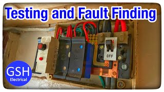 Testing and Fault Finding - Low Insulation Resistance Fault - Testing at 250 and 500 Volts DC