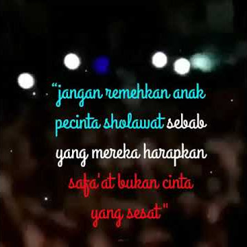 story wa sholawat