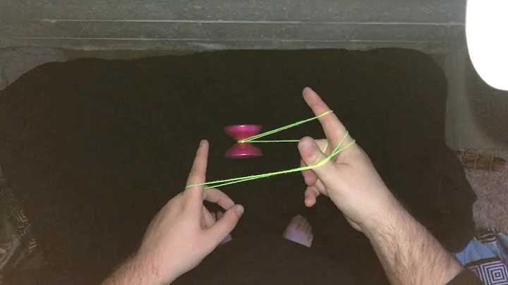 Double Layered Green Triangle Yoyo trick Tutorial (#7)