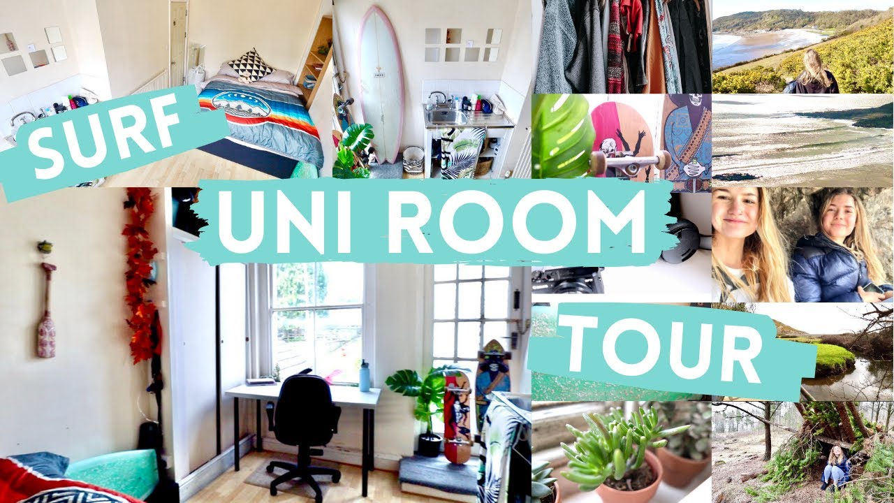 SWANSEA Uni ROOM TOUR (+ I found my favourite beach...) No. 76