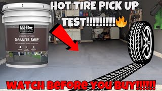BEHR PREMIUM Granite Grip HOT TIRE TEST