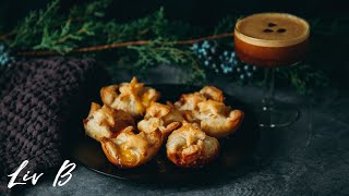 Vegan Jam & Cheese Puff Pastries & Espresso Martini | Livs Holiday Menu