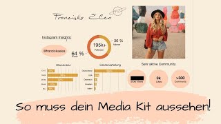 Instagram Must-Have: Dein professionelles Media Kit