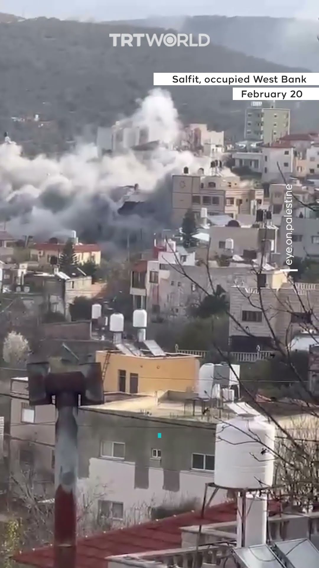 Israeli occupation blows up home in Salfit, occupied West Bank