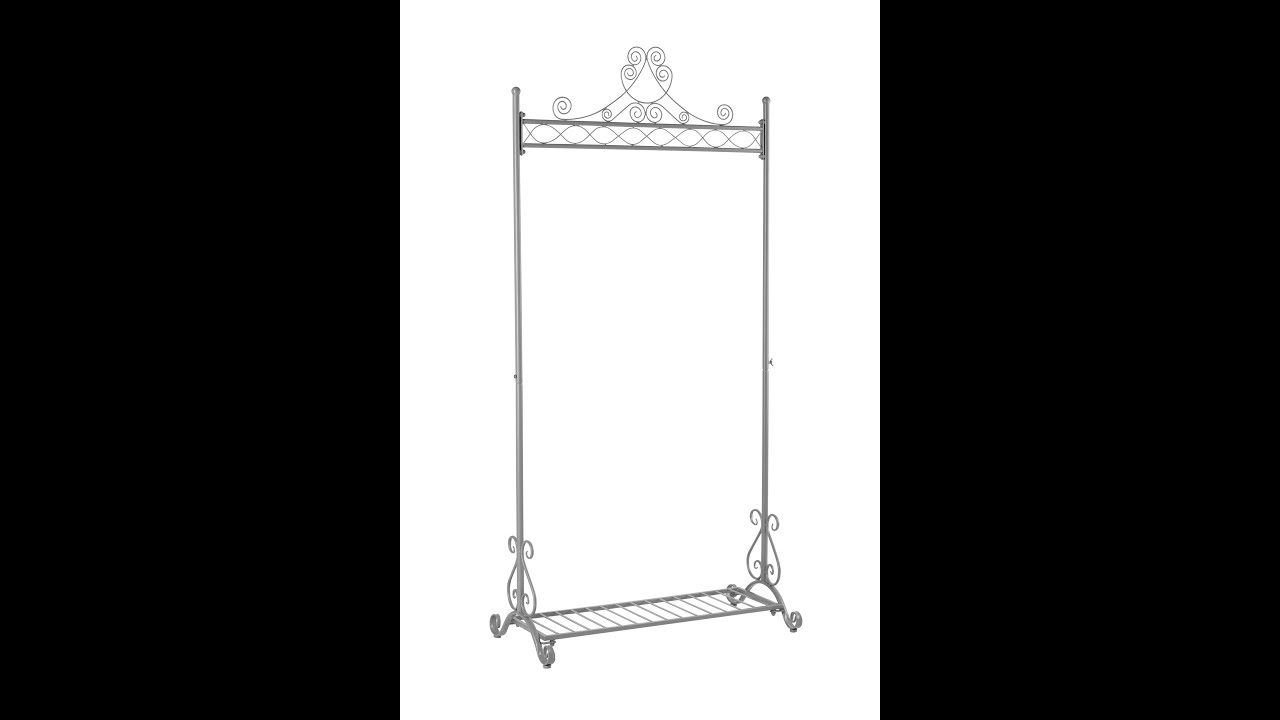 Neun Welten (C010) - Chic Hanging Clothes Rail
