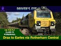Drax to Earles via Rotherham Central