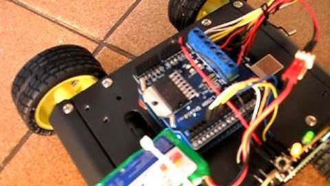 Arduino Controle PS2 + Motor shield + RF + Carrinho