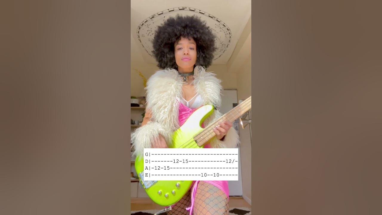 Cheryl Lynn - Got To Be Real - Bass Tab  [April Kae Bass Cover] #cheryllynn #gottobereal #fashion