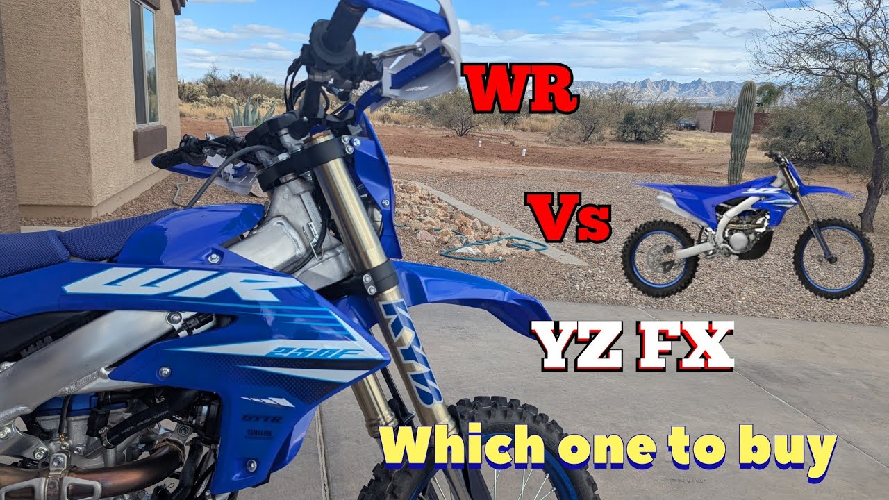 Yamaha WR450F vs YZ450F: Is the WR really worth the extra money