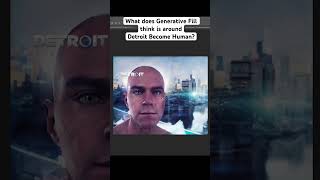 Photoshop Ai completes: Detroit Become Human Cover Art [Generative Fill]
