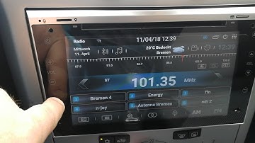 Astra H - Android Radio Headunit - Clock Settings