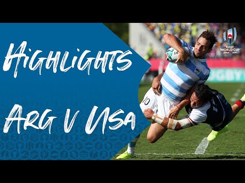 Highlights: Argentina 47-17 USA - Rugby World Cup 2019