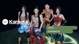 Aespa - ‘Supernova’ (Karaoke With Backing Vocals)