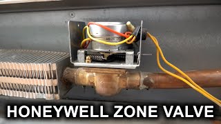 How Does Honeywell Zone Valve Work? Explanation And New Zone Valve Disassembly.