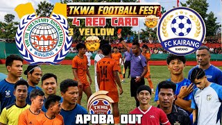 4 Red, 3 Yellow 🤯Crazy Match / Fc Kairang Vs Yva Wangjing