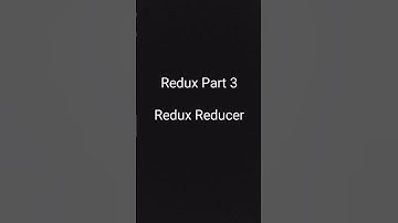 Redux Reducer #Redux #ReduxTutorial #shorts #ReduxCrashCourse #ReactRedux