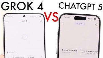 ChatGPT 5 Vs Grok 4! (What