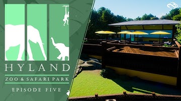 Planet Zoo | Restaurant Speed Build | Gorilla Cafe & Viewing Platform | Hyland Zoo | Ep.5