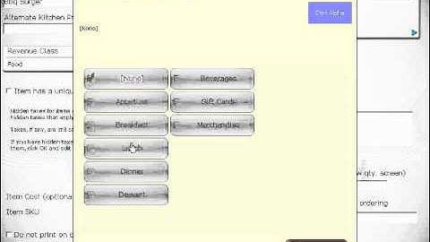 Harbortouch How to Video: Add Menu Item
