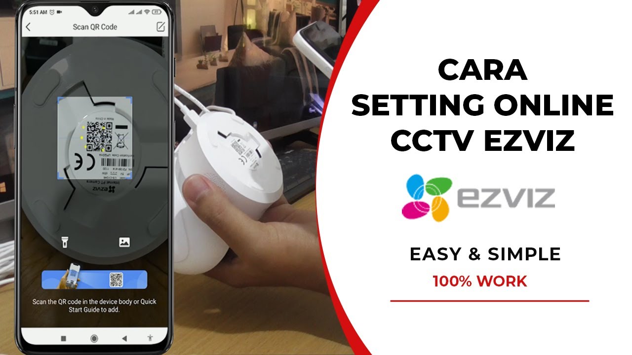 Cara Setting Online CCTV Ezviz Setting Ezviz Camera YouTube