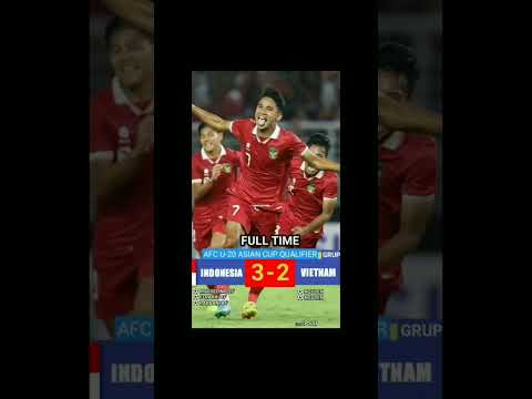 Indonesia vs Vietnam AFC 2023