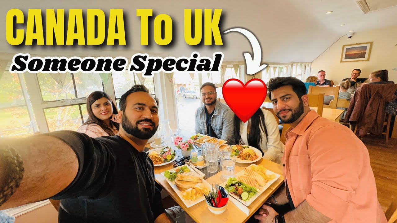 Someone Special Came From CANADA To UK | Indian Couple Vlogger In UK
