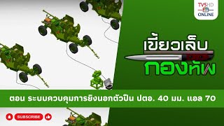 สกู๊ป เขี้ยวเล็บกองทัพ ตอน ระบบควบคุมการยิงนอกตัวปืน ปตอ. 40 มม. แอล 70
