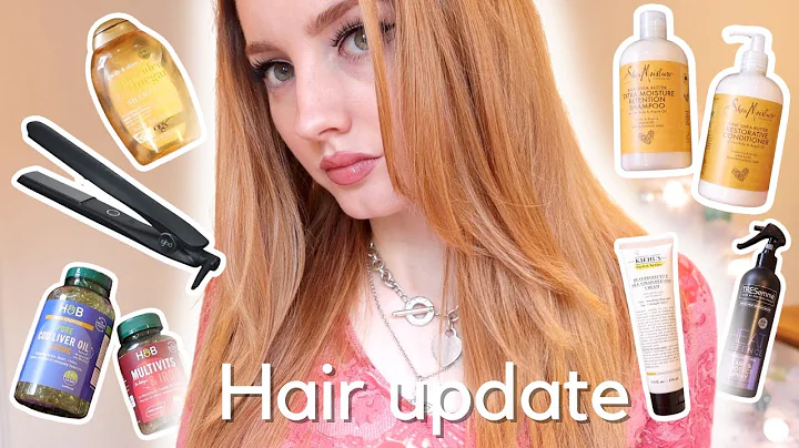 Hair Update | products, haircare, routine, styling.