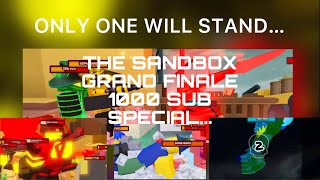 The Sandbox Grand Finale - 1,000 Sub Special! (The Battle Bricks)