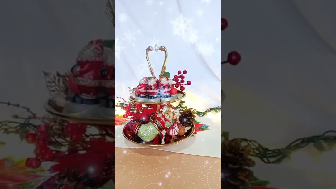 Tier Tray Christmas Decoration # Shorts
