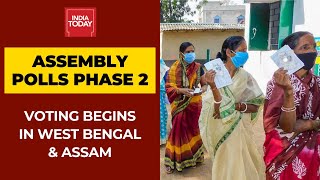 Voting Begins For Phase 2 Of West Bengal and Assam Assembly Elections