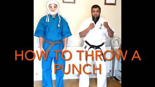 Warm up and how to throw punch properly