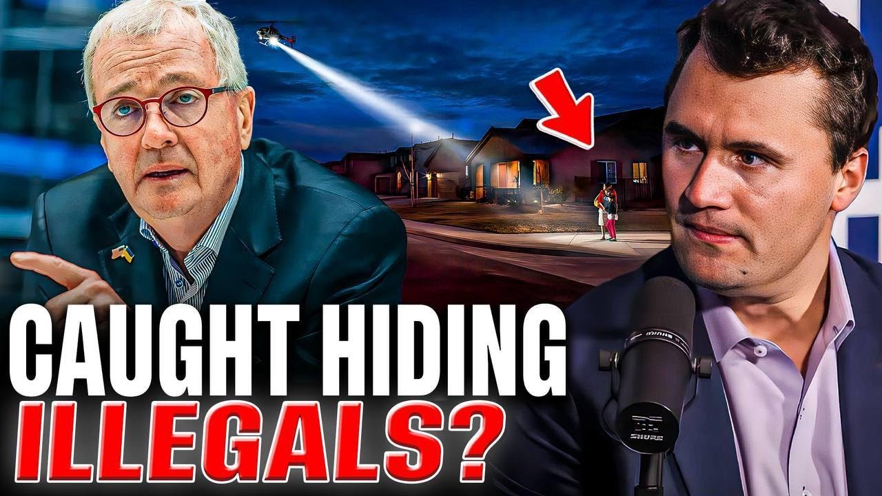 Charlie Kirk on Governor Phil Murphy Admitting He's Breaking Federal Immigration Law