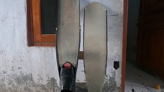 cara membuat Blade/bilah longfins fibberglass Low budget