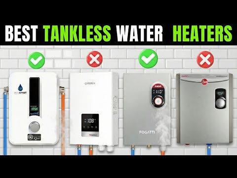 ✅ 7 Best Electric Tankless Water Heaters [2026]💧🔥 Whole House, Home, RV, Van Life, Camper