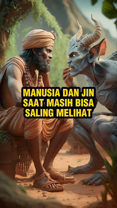 In the past, humans and jinns could see each other #islamicstory #fullofwisdom