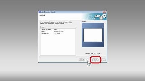 Epson ColorWorks C3500 | How to Set Label Dimensions in Label Software