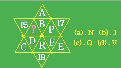 Missing Number  Question 19 Answer 