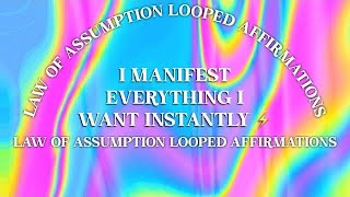 Manifest Instantly: LOOPED Manifestation Affirmations for Manifesting Quickly ?